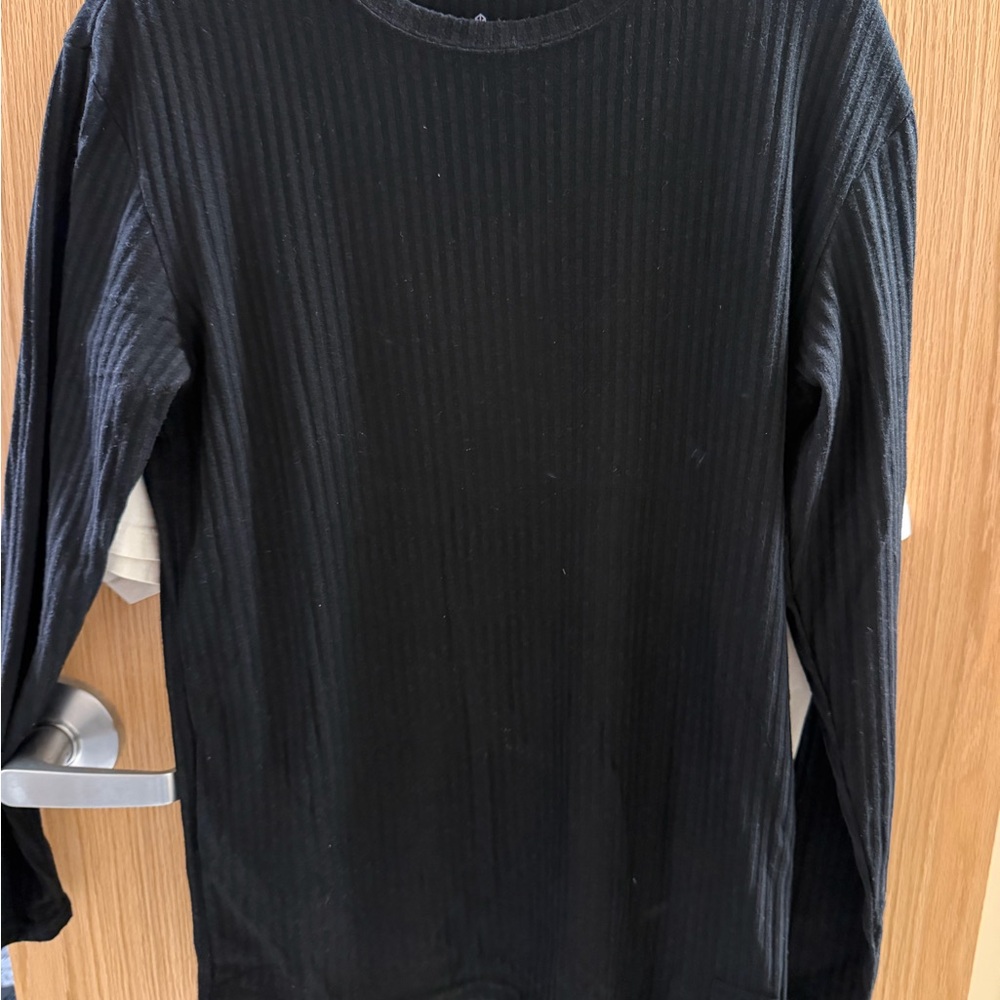 RAW Gear Black Ribbed Men's Shirt